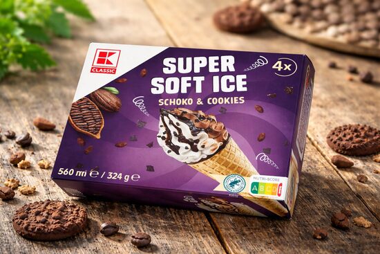 Super soft ice Schoko&cookies 4x140ml 